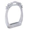 Stainless Steel Electroplated Lightweight Safety Stirrups Horse Riding Racing Accessory