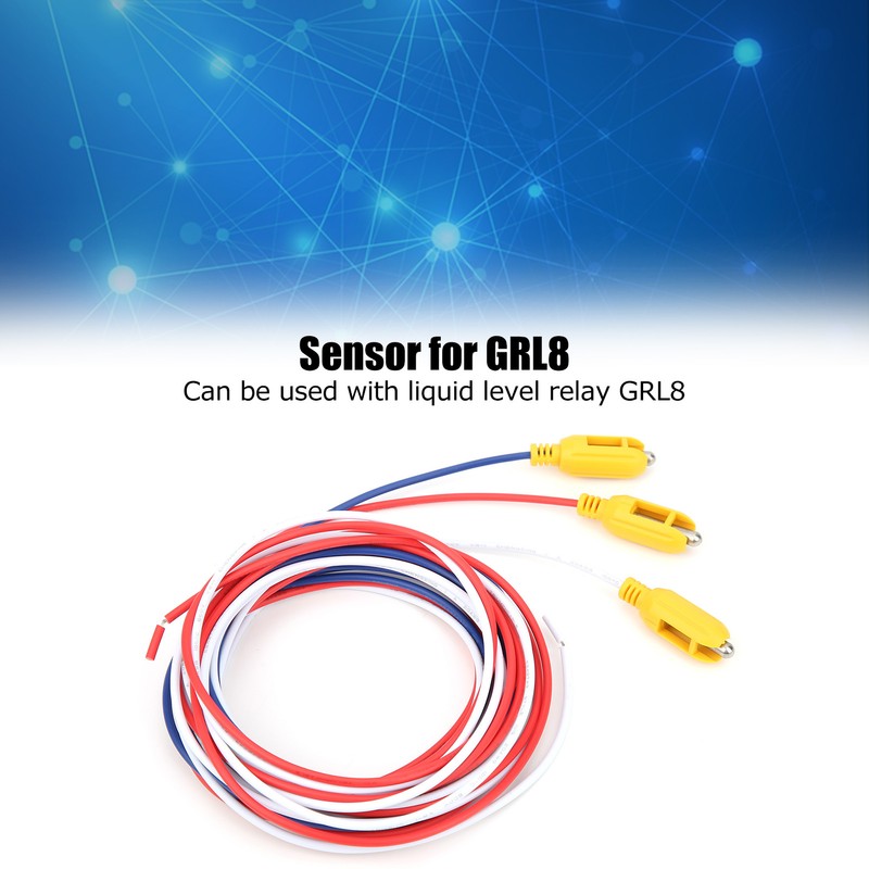 Liquid Level Probe Sensor for GRL8 Relay Blue 1.5 Meter