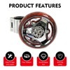 Opuweiy Steering Wheel Knob, Universal Power Ball Spinner Knob with
