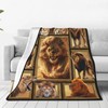 Lion Blanket for Boys Men Lion Throw Blanket for Kids