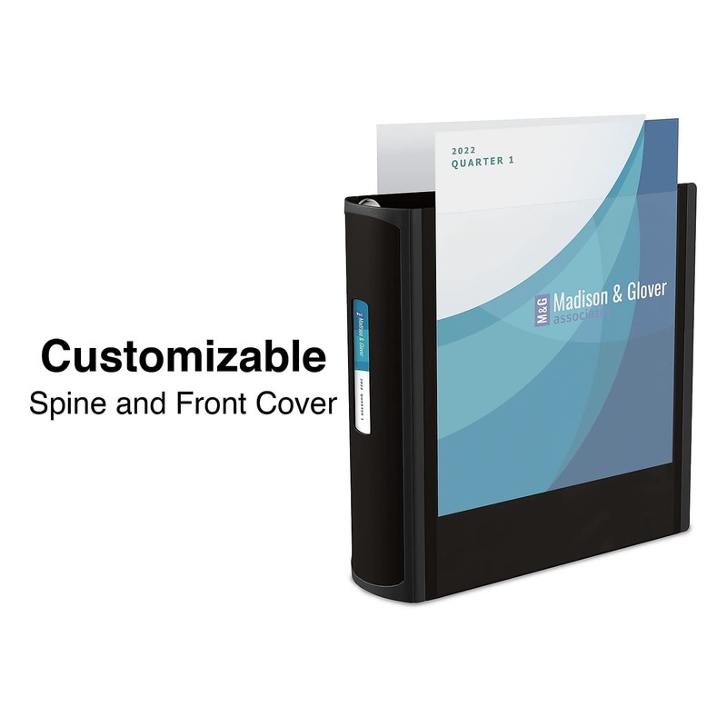 Staples Better Binder, 5" D-Ring, Black – Heavy-Duty 3-Ring Binder