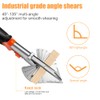 DAJASD Mitre Shears, 45-135° Multi Angle Trim Cutter, Miter Shears