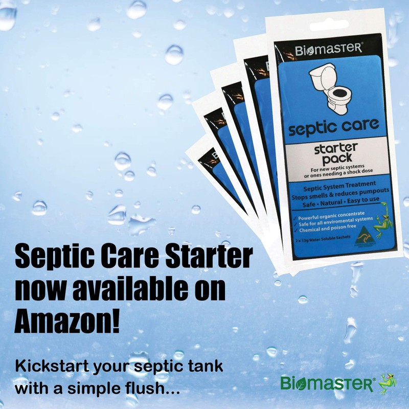 Septic Care Starter Pack - Tank Treatment - 2 Sachets