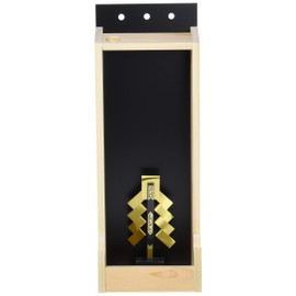 Aimedia Bill Stand, Damashiya, Made in Japan, Japanese Cypress, Bill, Damaya, Miya-Carpenter Wall Hanging, Vertical Position, Horizontal Placement, Lottery Holder, Dedicated Stand