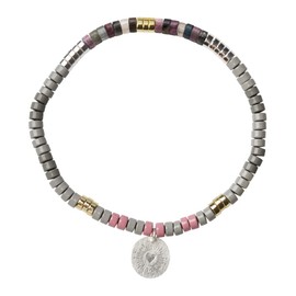 Scout Curated Wears - Intention Charm Bracelet - Tourmaline/Silver