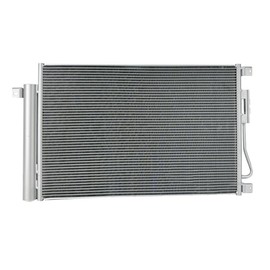 KarParts360 For Chevy Trax 2024 A/C Condenser | With Receiver/Dryer | Parallel Flow Condenser | 13.43 Inch Core Height | 5.0MM | Replacement For GM3030341 | 42766933