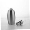 FELTECHELECTR Metal Oval Shape Soap Lotion Pump Dispenser Bottle for