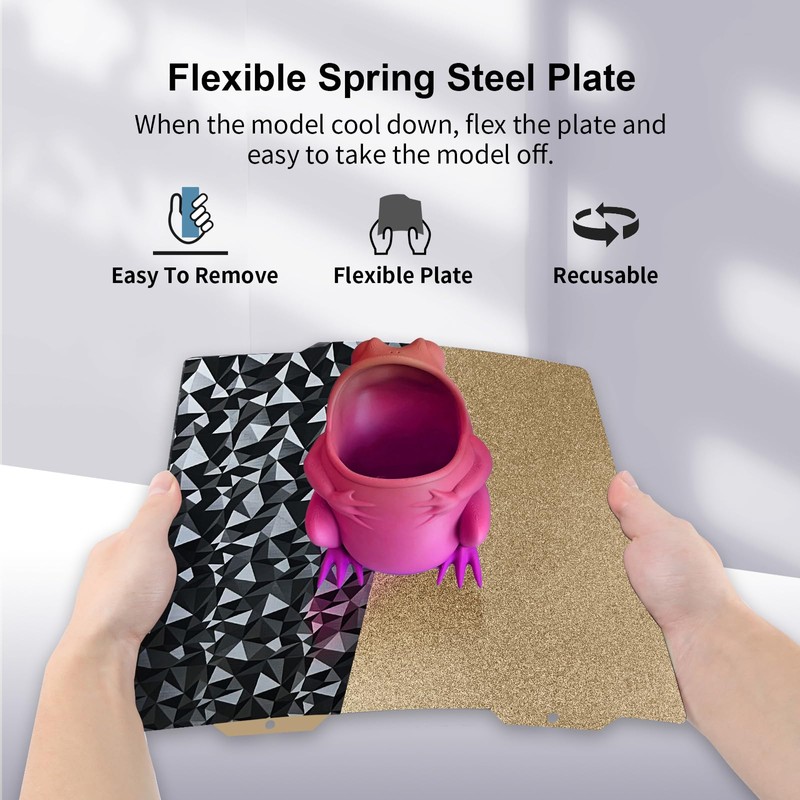 IdeaFormer PEO PEI Printing Plate 184 x 184 mm for