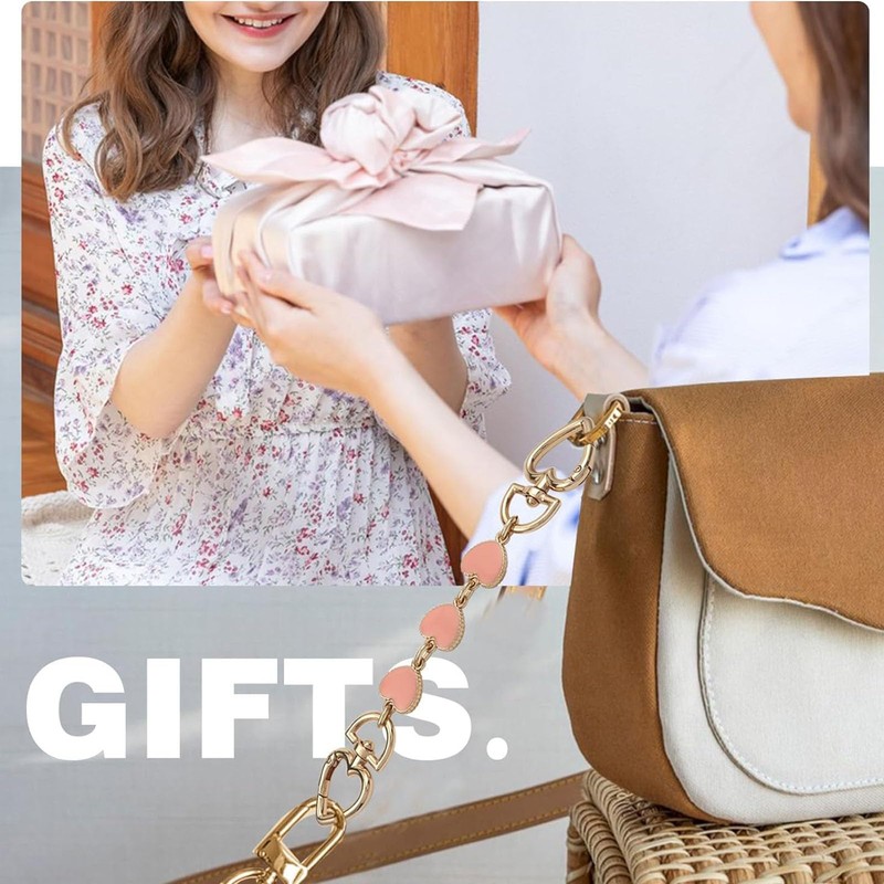 Oaiyeie 3PCS Bag Extension Bow Keychain Kits, Bag Strap Extenders,