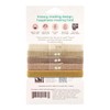 Kooshoo Plastic-Free Flat Hair Ties - Blond, 5 Pack