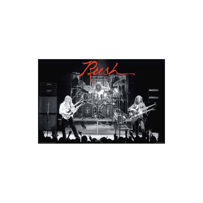 NMR 24863 Rush Hemispheres Decorative Poster 24x36