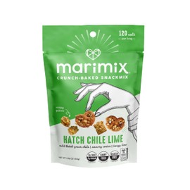 Marimix Snack Mix | Mini Hatch Chile Lime | Crunch Baked Sweet & Salty Savory Plant Based Naturally Gluten Free Whole Grain Fiber Charcuterie Pretzel Trail Party Mix | No Artificial Ingredients