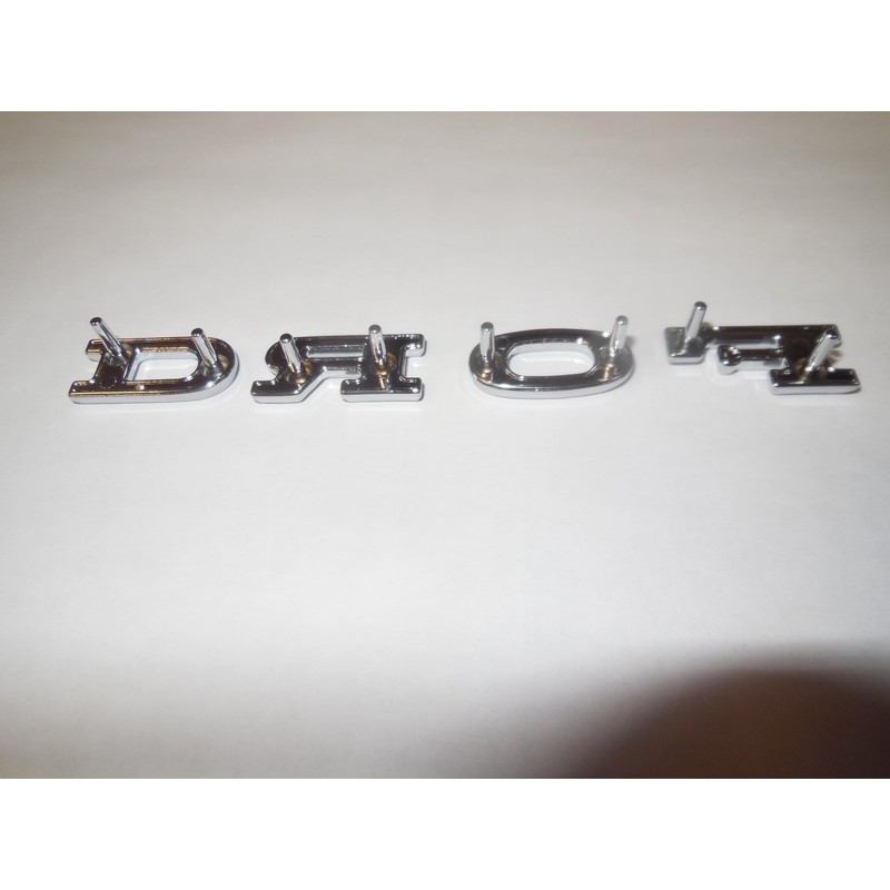1972-1976 Torino & Ranchero Hood Letters Set of 4