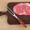 Carving Fork Stainless Steel Outdoor Barbecue Fork 30cm Barbecue Meat