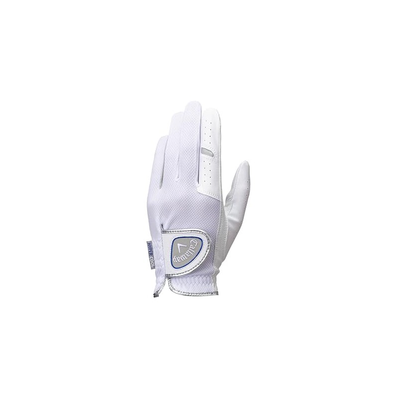 Callaway Gloves HYPER COOL LH WHT/SLV 23 25 (23 cm
