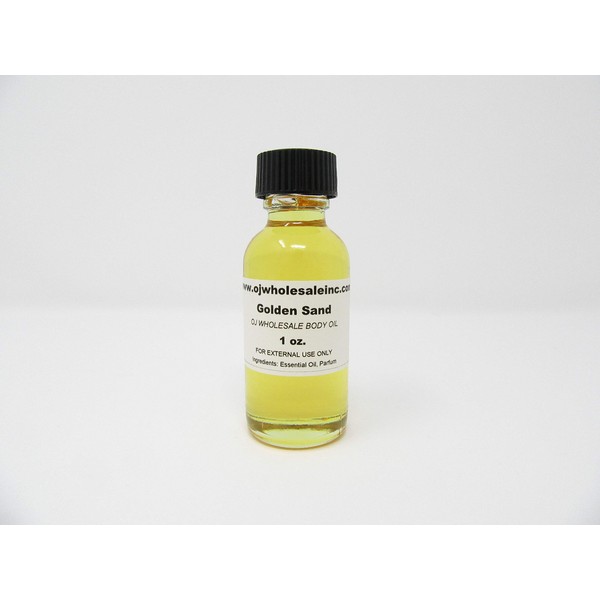 Premium OJ Wholesale Unisex Body Oil Fragrance (Golden Sand, 1 oz.)