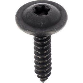 RLX Interior Wide Head Sheet Metal Screws Torx Drive 4.2 mm x 19 mm, Black Zinc Pack of 20