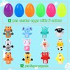 12 pcs Easter Eggs Filled with Finger Puppets for Easter