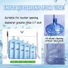 Musibo Bottle Brush, 3 Pack Long Handled Bucket Brushes with