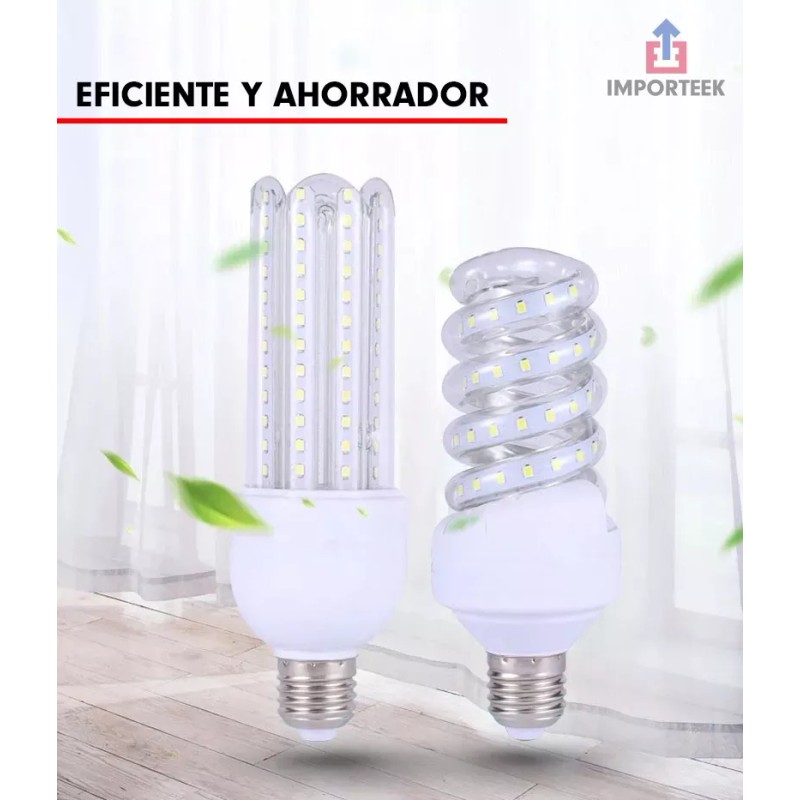 Importeek 25pz Foco Bombilla Lampara Luz Led Iluminacion Ahorrador 9w