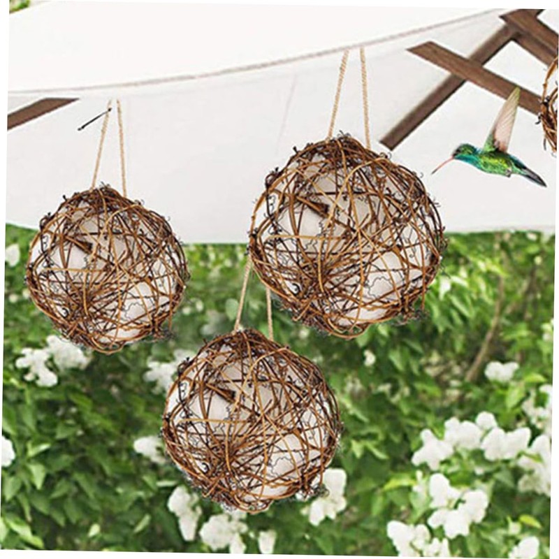 BESPORTBLE 3pcs Hummingbird Nesting Material Holder for Birds for Outdoor