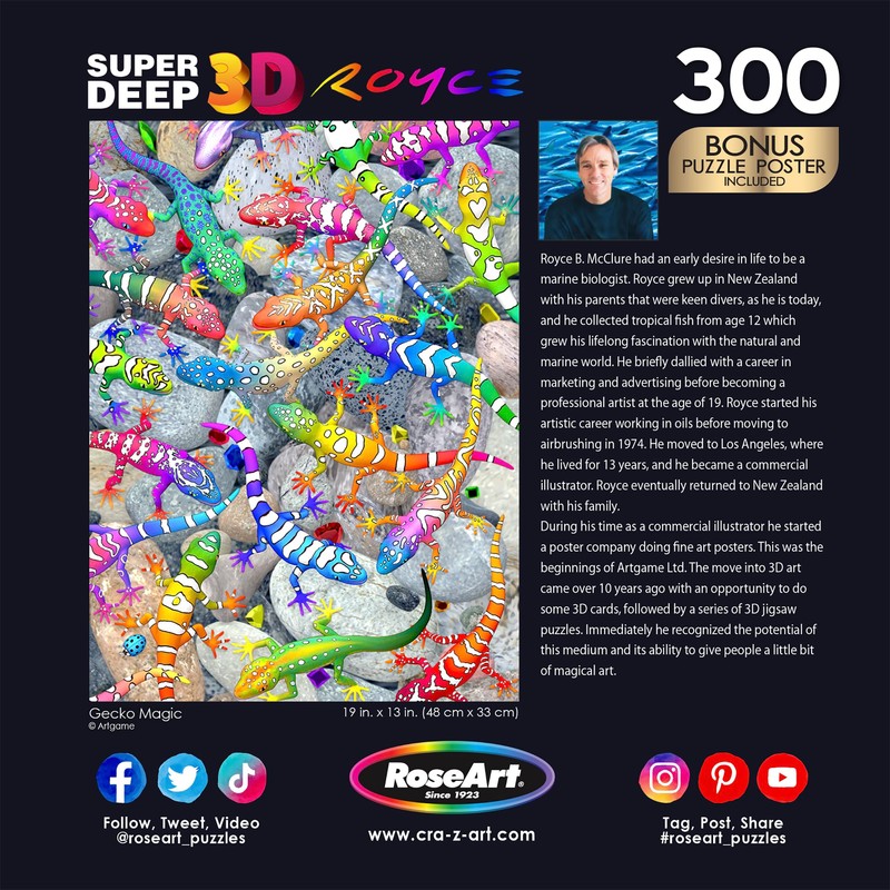 RoseArt - Super Deep 3D - Gecko Magic - 300