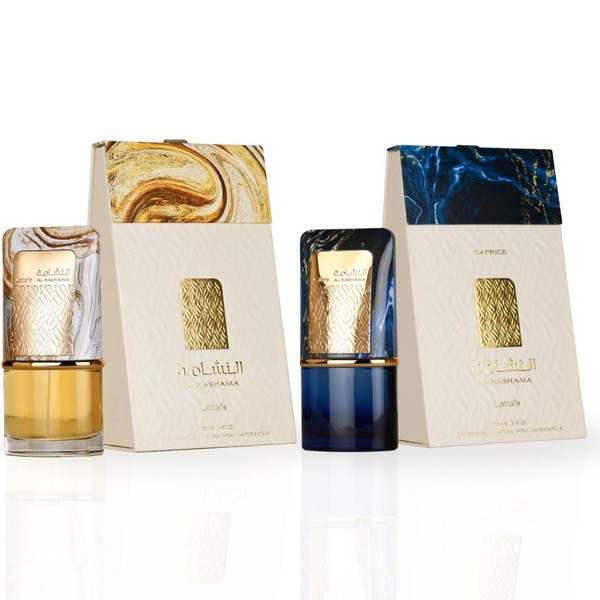 LATTAFA Al Nashama & Al Nashama Caprice EDP Sprays -