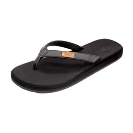 FLOJOS Women's Billie Flip-Flop, Black, 9