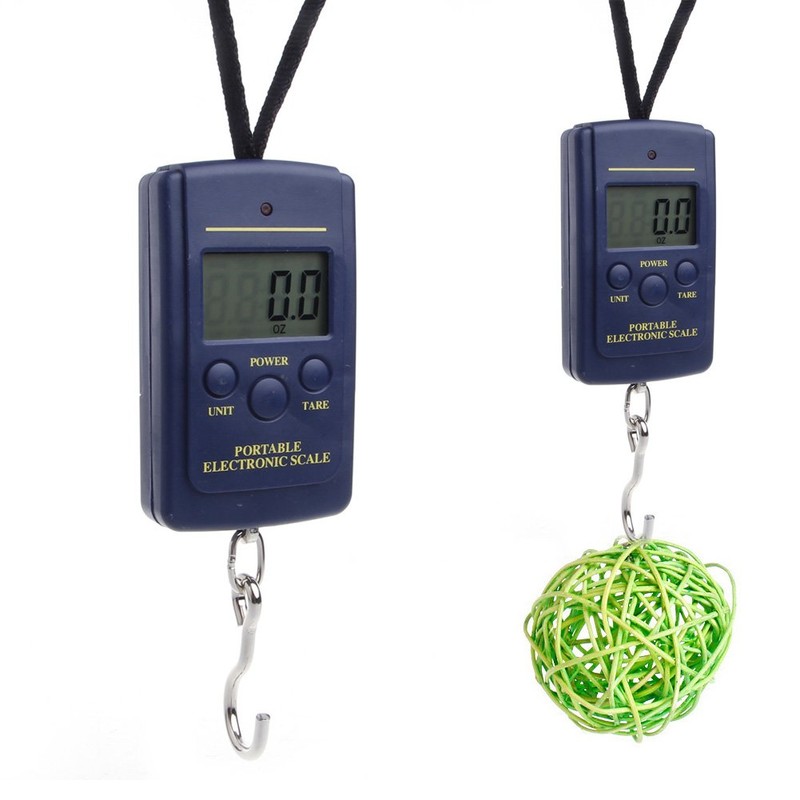 New 40kg 88Lb 1410oz Digital Handy Scales Luggage Fishing Kitchen