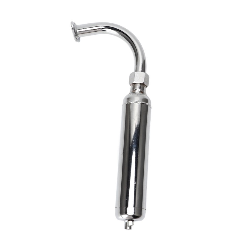 Exhaust Muffler Pipe Motorized Bicycle Engine Muffle Tailpipe Exhaust Pipe
