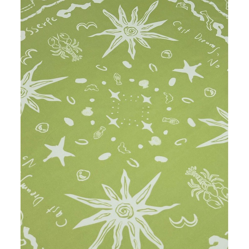 Serpe Cast Dream No Worries Scarf Light Green