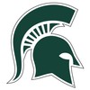 MSU MICHIGAN STATE Large 11.5" Spartan Auto Cornhole Decal