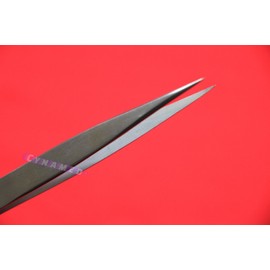 CYNAMED 1 EACH JEWELRY TWEEZERS FINE POINT GERMAN STAINLESS JEWELRY REPAIR TOOL FORCEPS
