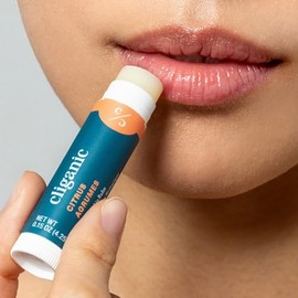 Cliganic Set de Bálsamos Labiales Orgánicos con Cera de Abeja 6 Sabores | Sabores menta, cítricos, cera de abeja, eucalipto-menta, vainilla y coco; ta