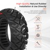 LUCK4U 9x3.0-5.5 Electric Scooter Solid Tire for Kukirin G2 pro