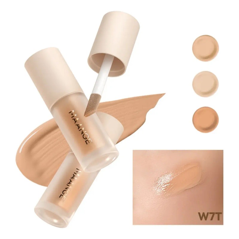 Corrector Líquido De Maquillaje, 3 Opciones De Tonos, 6ml