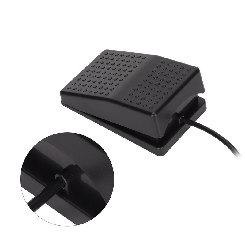 USB Foot Switch USB Single Pedal Mechanical Switch with Indicator