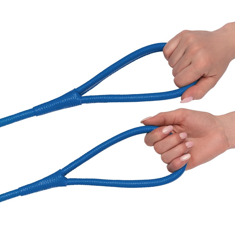 OOPSDOGGY Rolled Leather Dog Lead 6ft Heavy Duty Training Leash