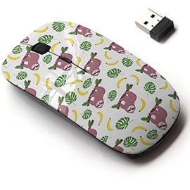 2.4G Wireless Mouse with Cute Pattern Design for All Laptops and Desktops with Nano Receiver - Cute Folivora Koala
