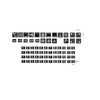 Cooker Symbol Sticker Set for Cooker Labelling (RPt32) (9 mm