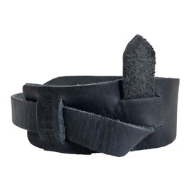 Hide & Drink, Bracelet, Rustic Wristband, Adjustable Strap, Stylish Cuff, Full Grain Leather, Handmade, Charcoal Black