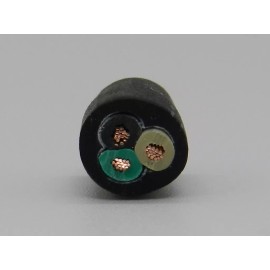 Unbranded 50 ft 16/3 SJOOW SJO SJ Black Rubber Cord Outdoor Flexible Extension Wire/Cable