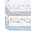 Little Grape Land Baby Crib Sheets Set for Boys &