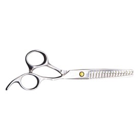 Beavorty Hair Scissors 0.6 Inches Straight Stainless Steel Shears Perfect for Barber Salon and