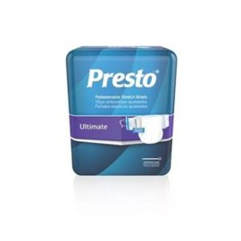 DRYLOCK TECHNOLOGIES LTD Presto Ultimate Stretch  Brief XXL - XXXL 16 Pack - 58" - 77" CA of 64