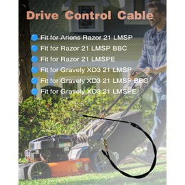 OWNDR 06900535 Drive Control Cable Fit for Ariens Razor Gravely XD3 21 LMSP BBC LMSPE Lawn Mowers Part