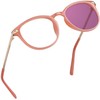 YEIN Blue Light Blocking Glasses, Photochromic Pink Sunglasses, Anti Eyestrain,