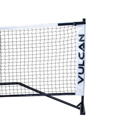 Vulcan Sporting Goods Co. Full-Size Portable Pickleball Net System, Black