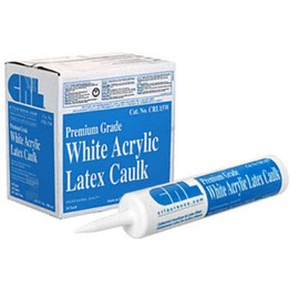 CRL White Premium Acrylic Latex Caulk