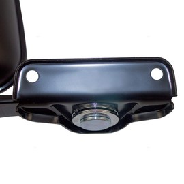 Pair Set Manual Side View Mirrors 5x8 Swing Lock with Plastic Housing Replacement for 80-97 Ford Pickup Truck SUV E5TZ 17696 A